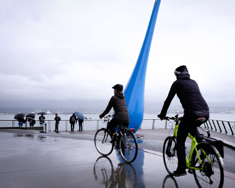 biking