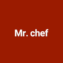 Mr. chef