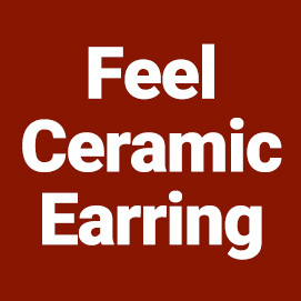 Feel Ceramic Earring